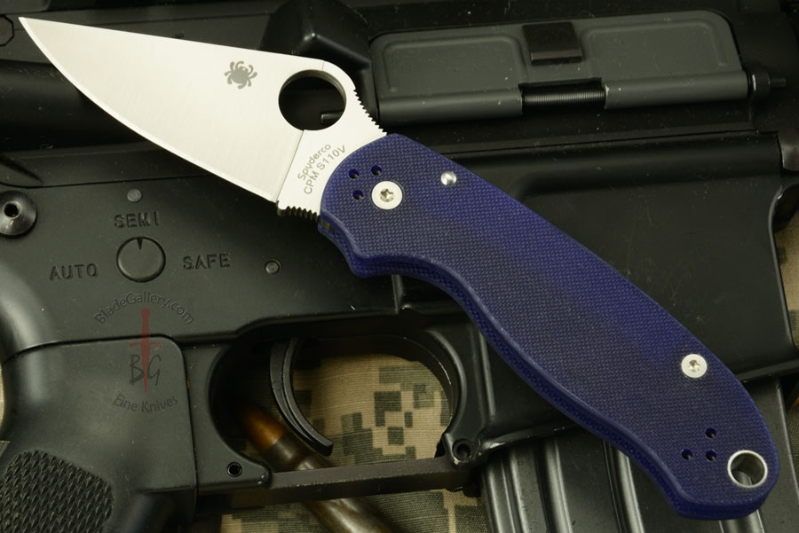 Para Military 3 with Blue G10 and S110V (C223GPDBL)
