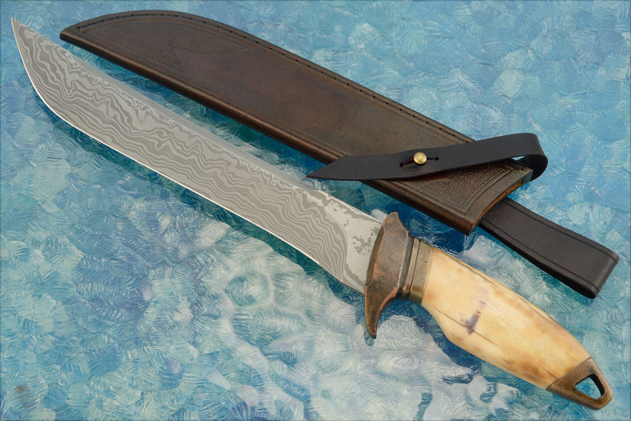 Damascus and Walrus Recurve Fighter