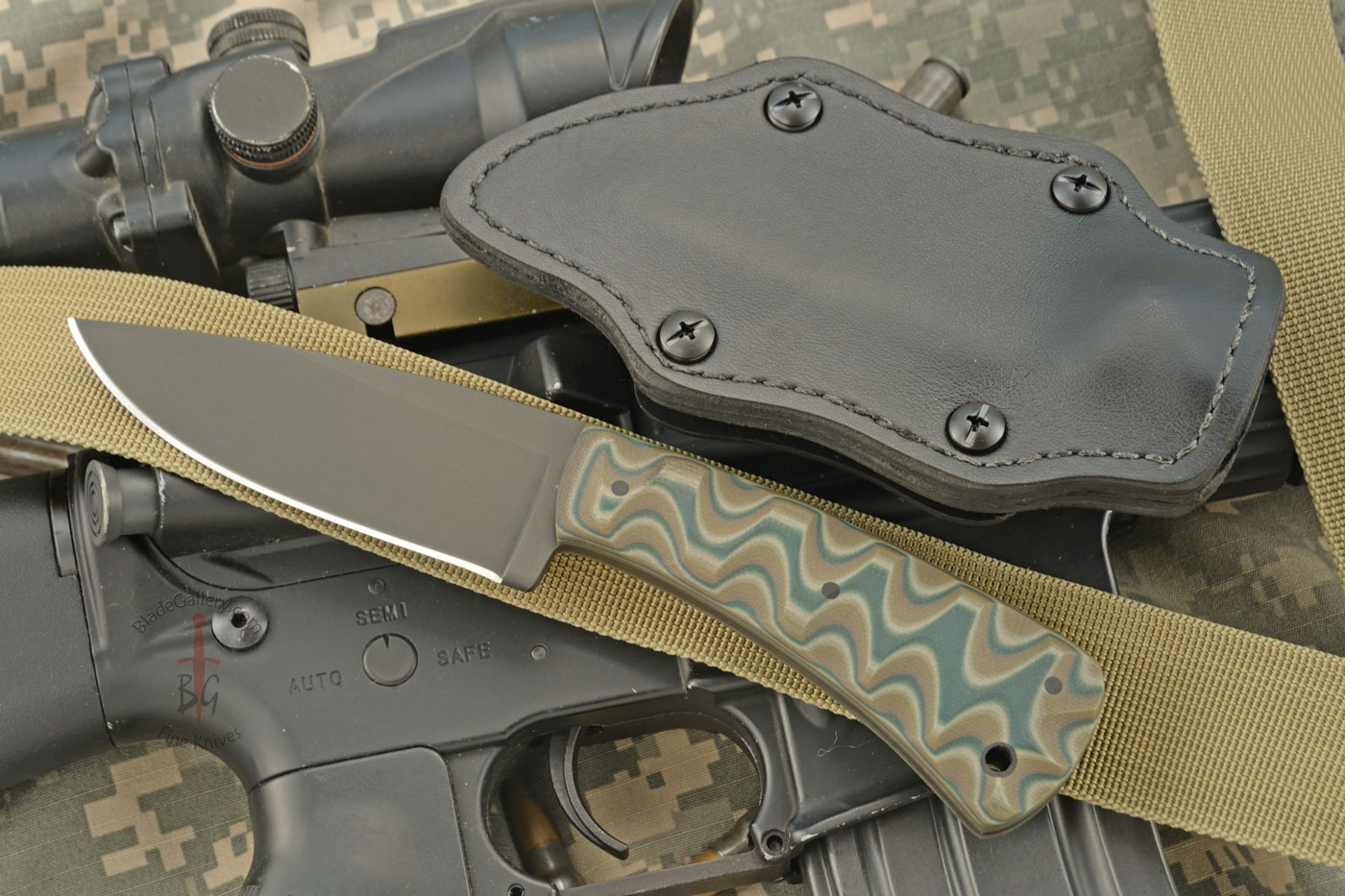 Forest Edge with Sculpted Camo G-10