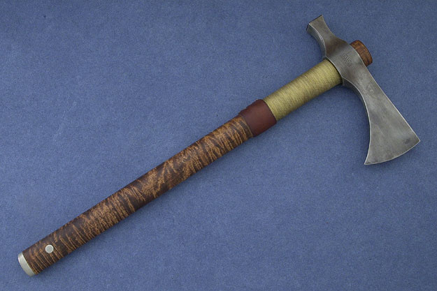 Curly Maple Tomahawk Hammer