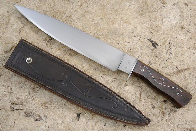 Walnut and Silver Bowie