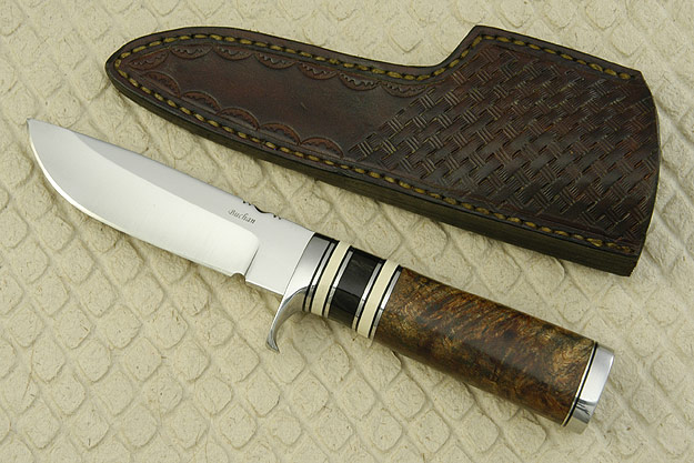 Drop Point Hunter with Stabilized Maple