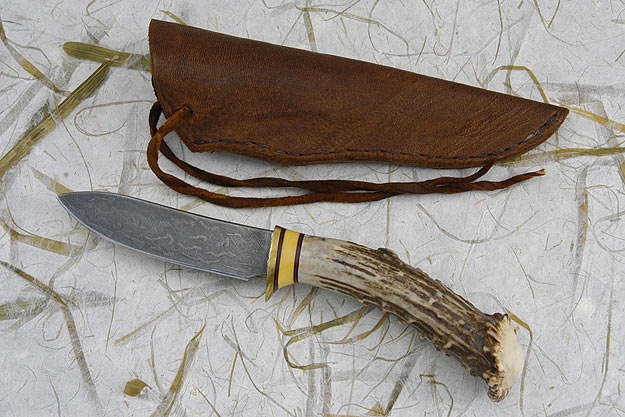 White Tail and Damascus Hunter