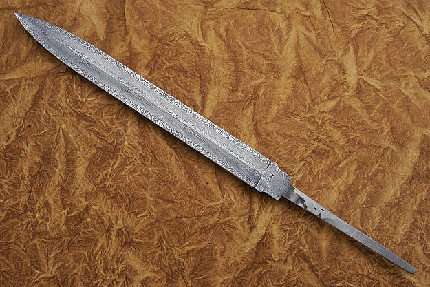 5 Bar Damascus Dagger Blade (14 in)