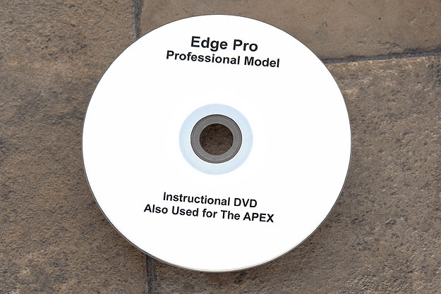 Instructional DVD for Apex Sharpener