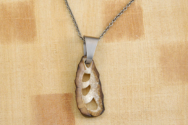 Carved Walrus Pendant
