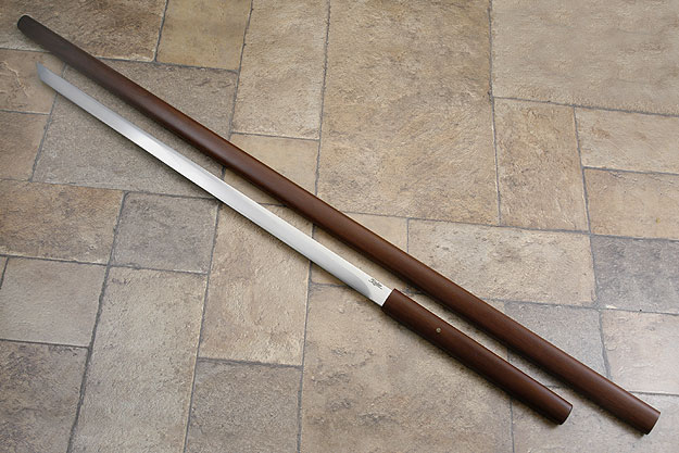 Staff Sword with Honduran Mahogany