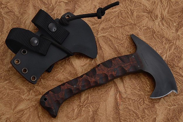 Stealth Spike Axe with Sculpted Maple Handle