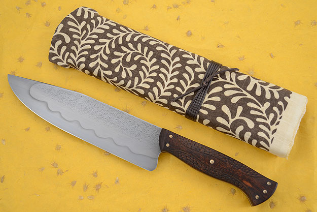 Goncalo Alves Camp Knife/Heavy Chef's Knife (Honyaki)