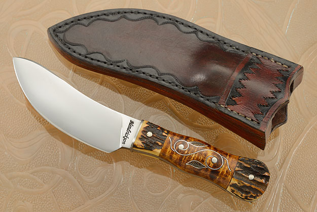 Green River Skinner with Maple and India Stag