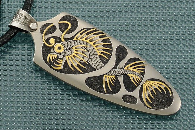 Titanium Viperfish Pendant