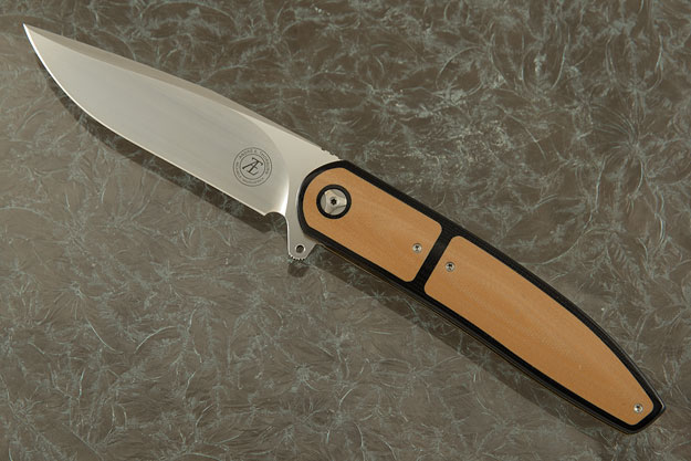 L28 Interframe Flipper with Black and Coyote Brown G10 (IKBS)