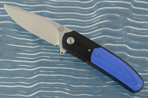 K1 Interframe Flipper with Black and Blue G10 (IKBS)