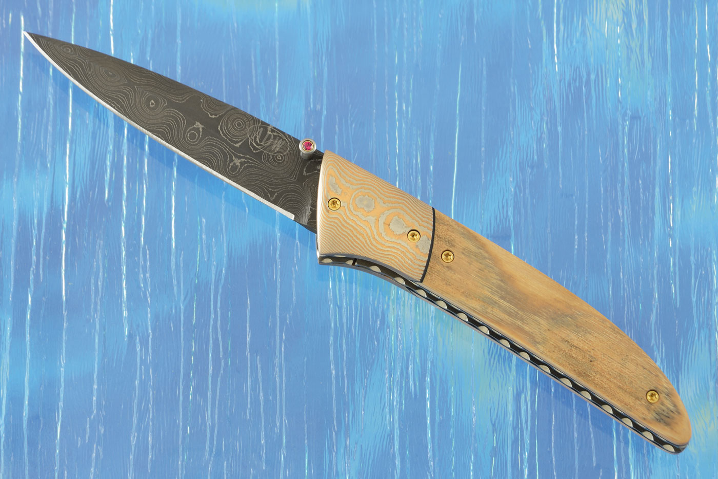 Small Model #6 Folder with Mammoth Ivory