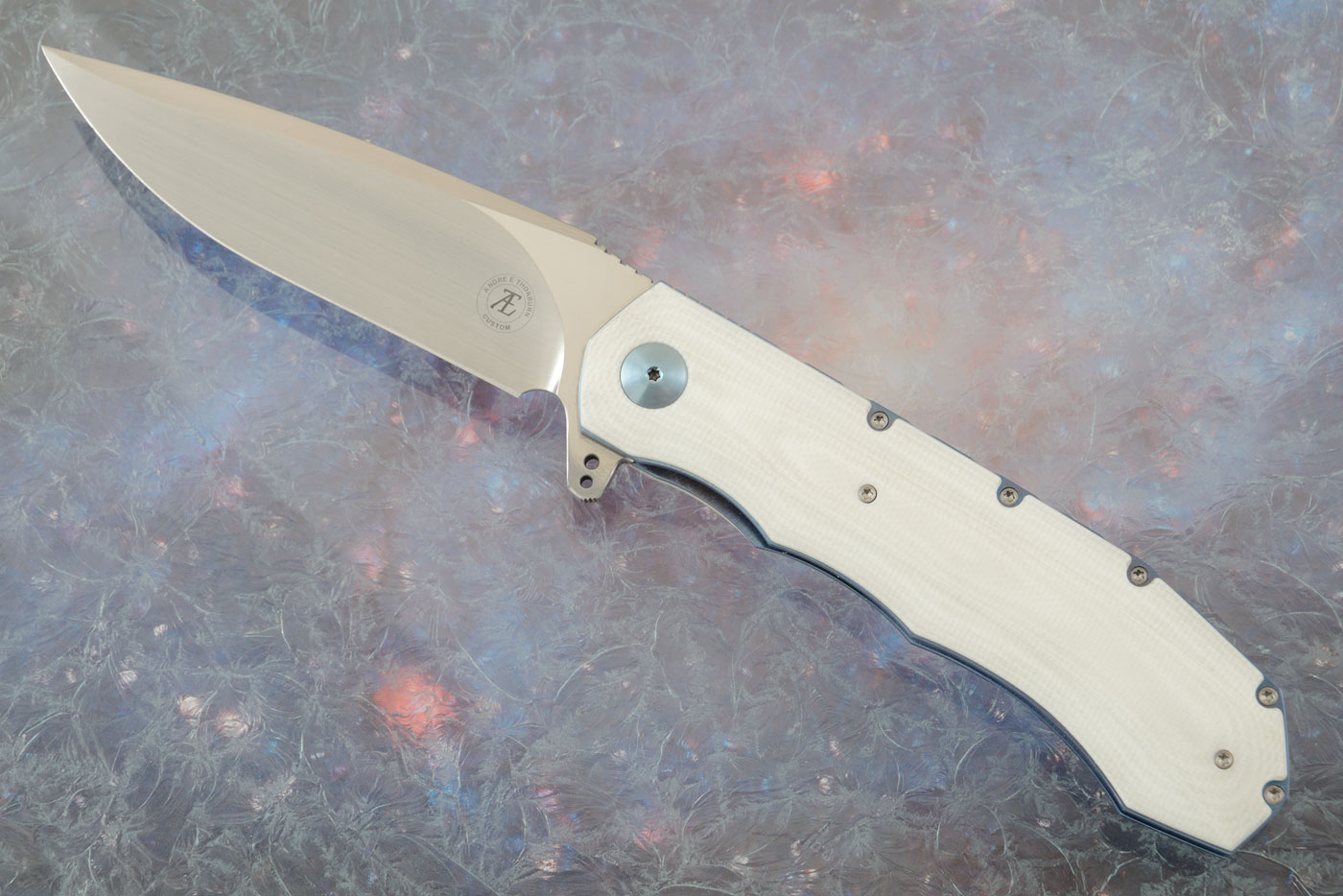 L51 Compact Flipper with White G10 (Ceramic IKBS)