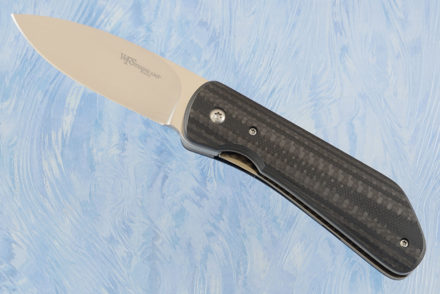 Swift Front Flipper with Stacked Carbon Fiber and Black G-10 (IKBS)