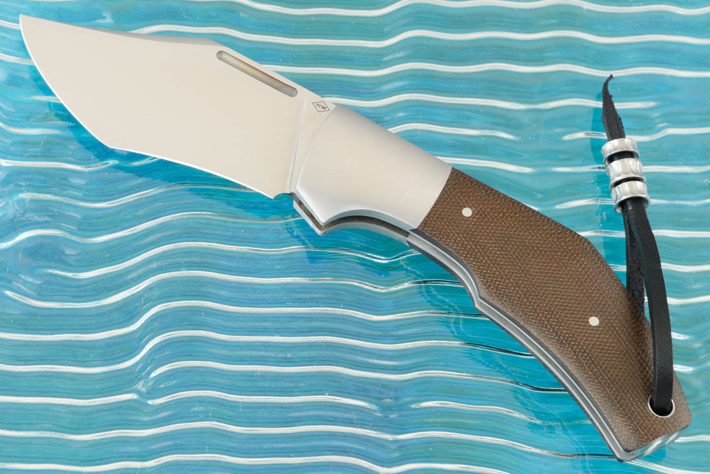 Superbad Slipjoint Folder with Green Micarta