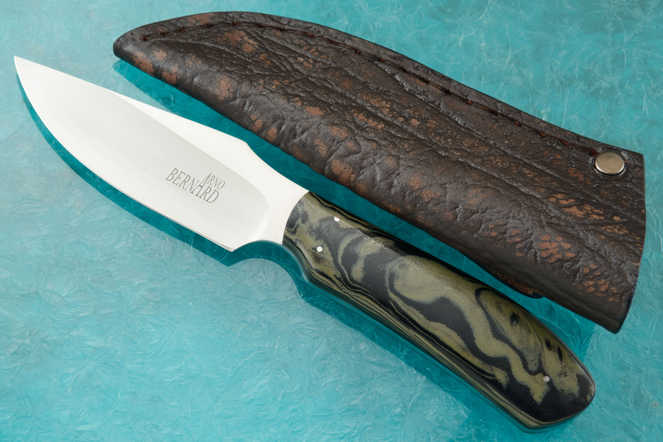 Arno Bernard Knives Stylish and Durable Exotic Handle Materials