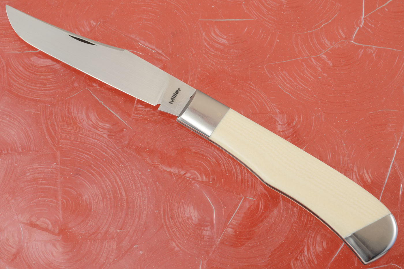 Back Pocket Slipjoint with Resin-Ivory