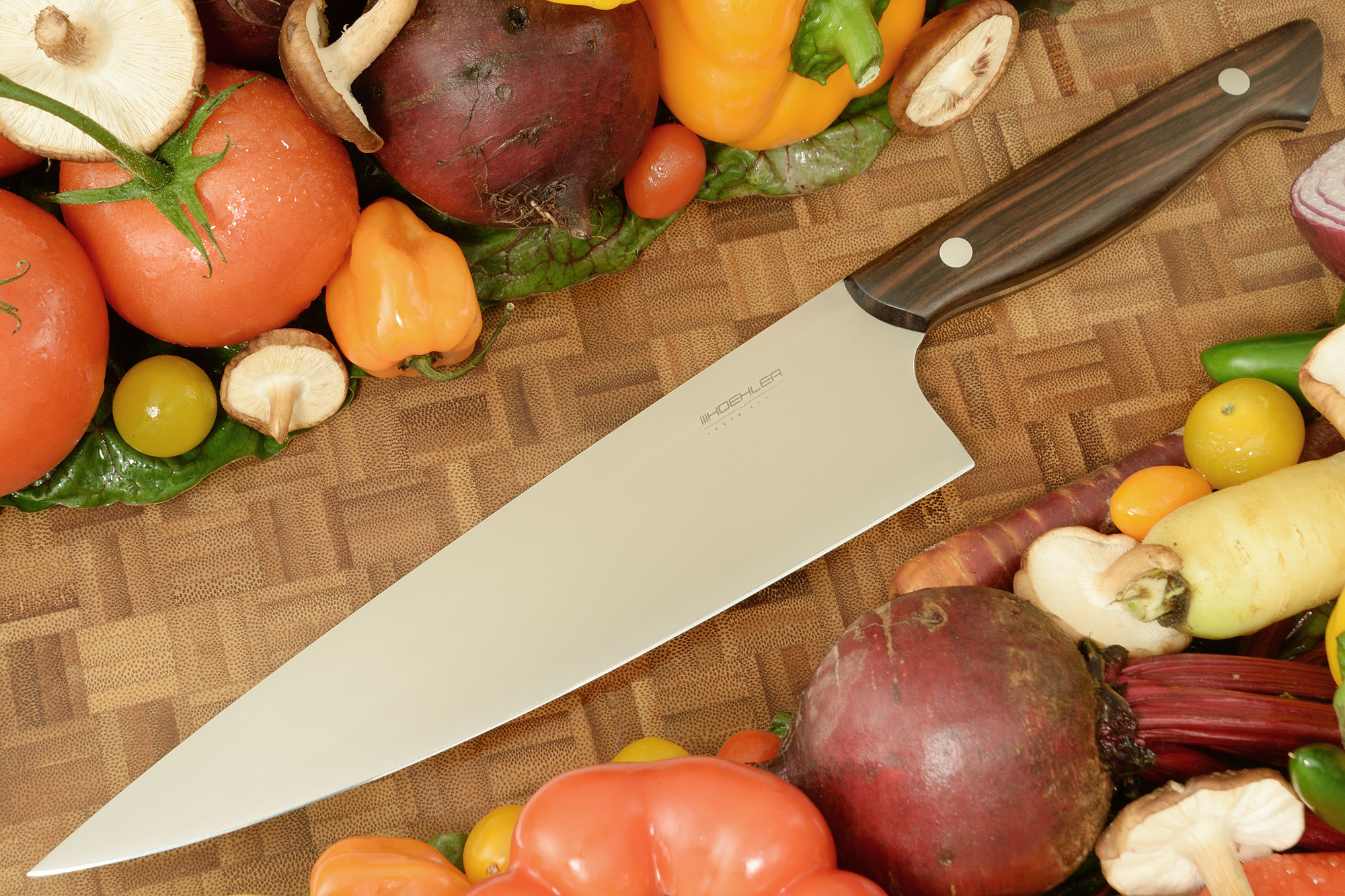 Chef's Knife (8-1/3 in) with Ebony