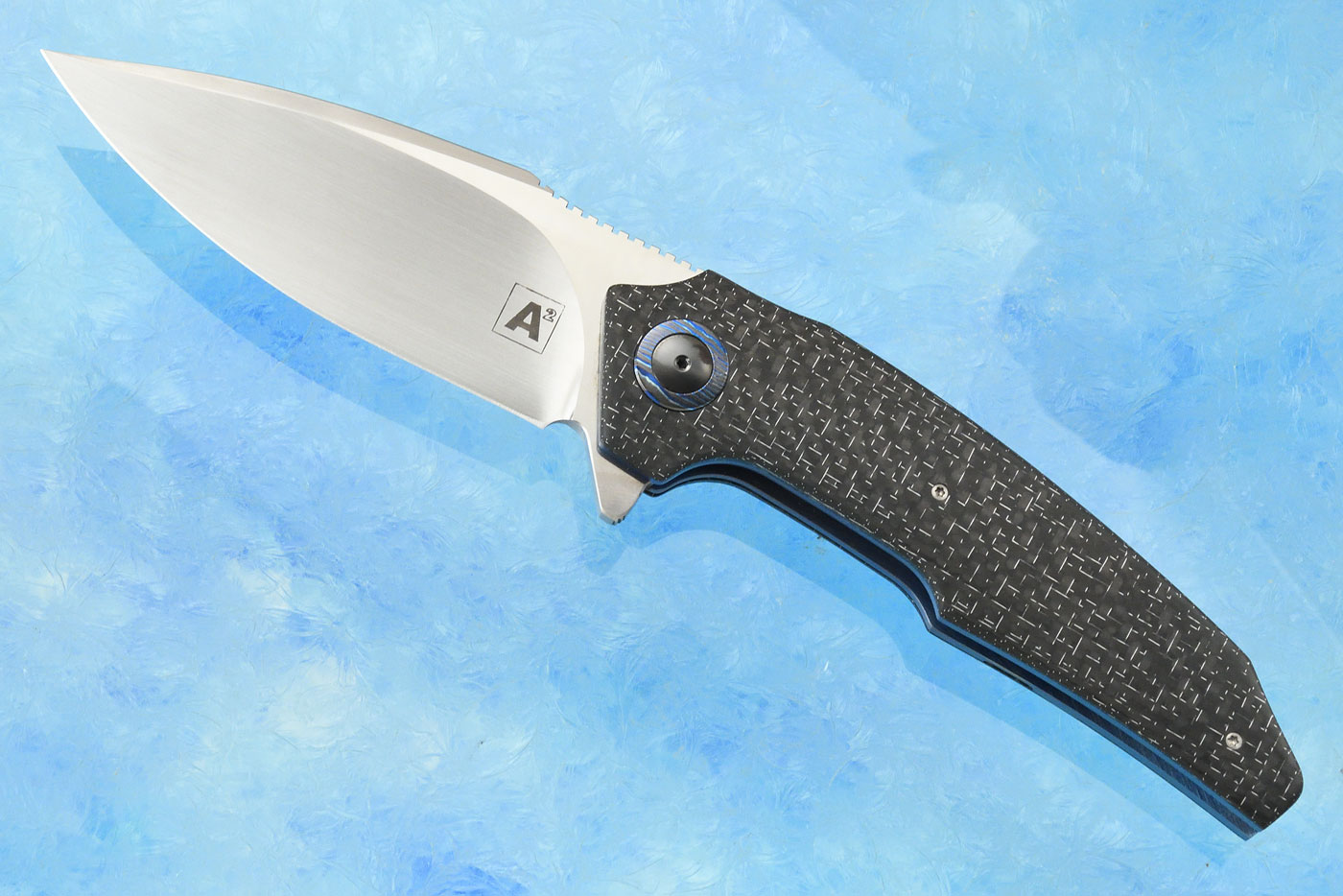 A6 Flipper with Silver Strike Carbon Fiber and Zirconium (Ceramic IKBS) - CTS-XHP