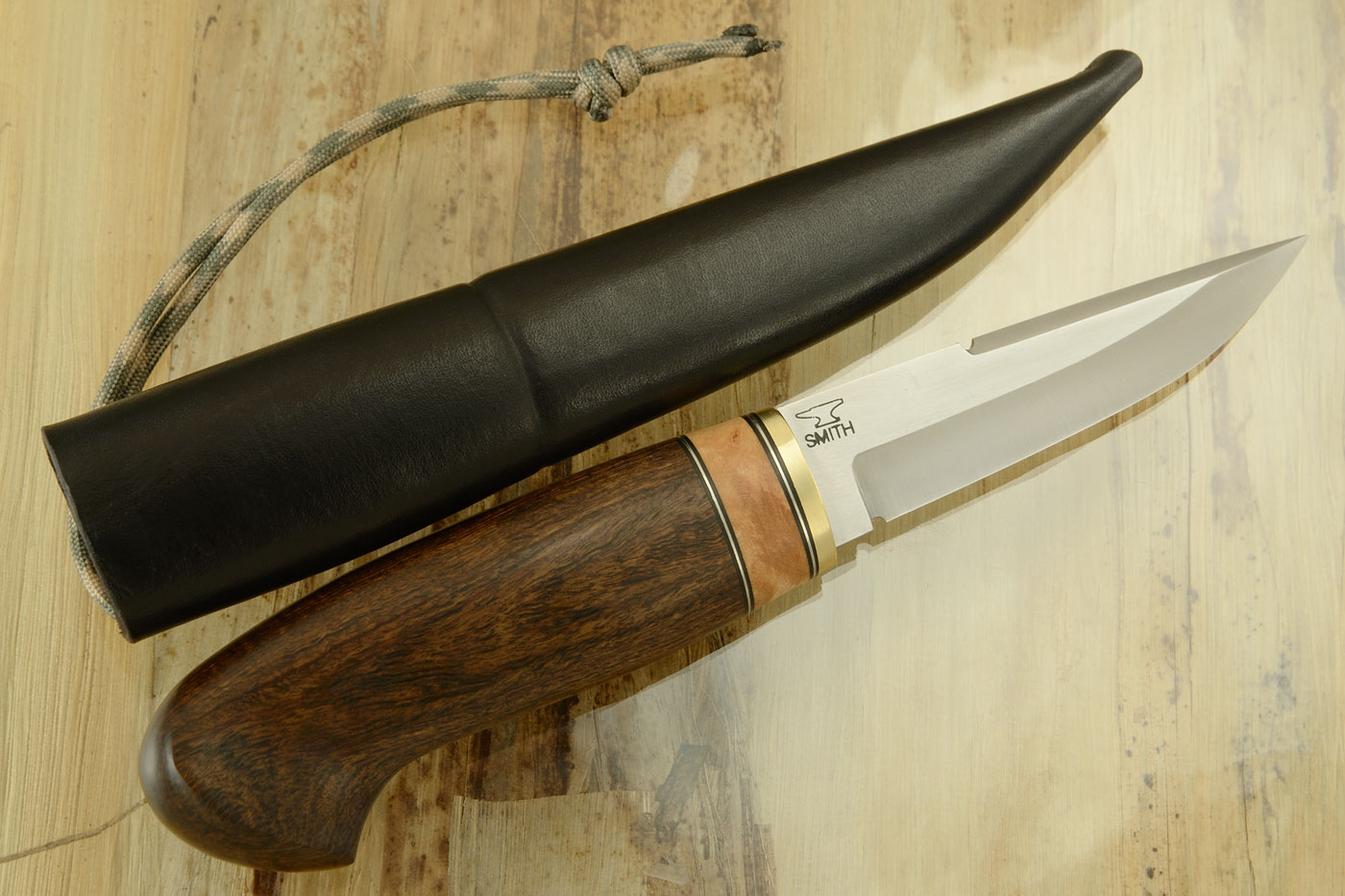 Hunter/Utility (Model L) with Red Bushwillow and Maple Burl