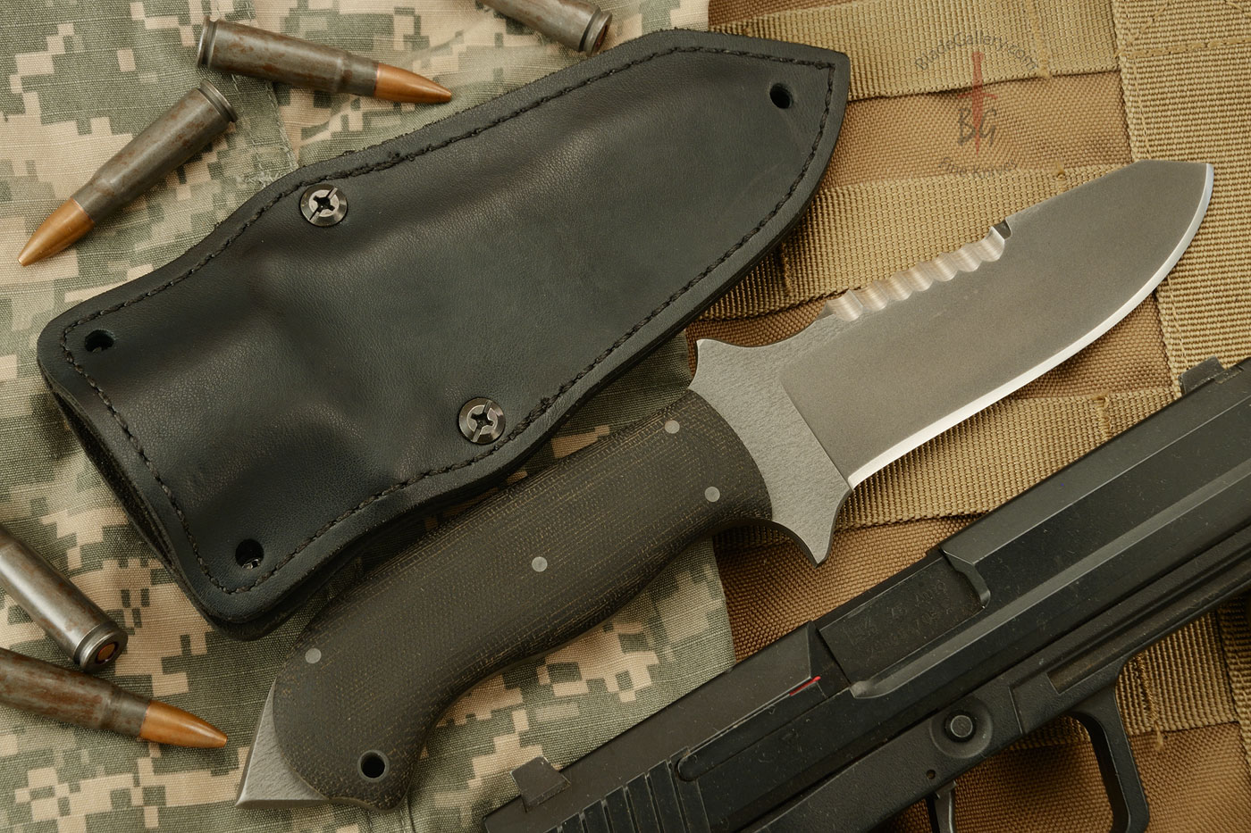 S.A.R. with Black Micarta Handle