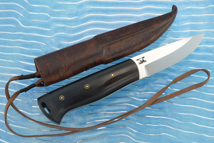 Hunter/Utility (Puukko) with Buffalo Horn