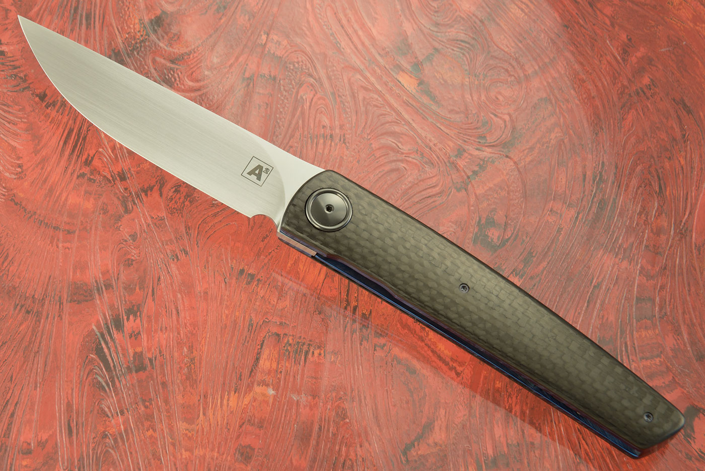 A10 Thiers Front Flipper with Carbon Fiber - Prototype (Ceramic IKBS) - M390