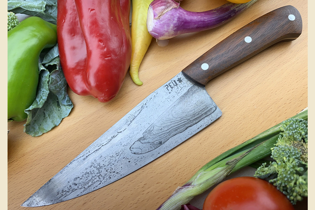 Chef's Knife (Cocinero 180mm) with Lapacho and O2 Carbon Steel