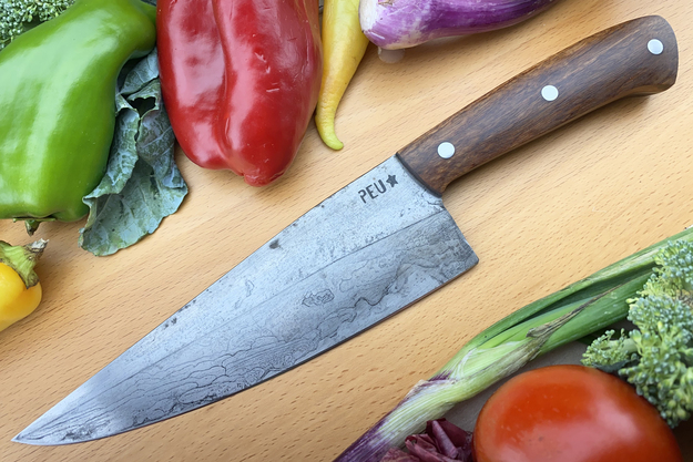 Chef's Knife (Cocinero 180mm) with Urunday and O2 Carbon Steel