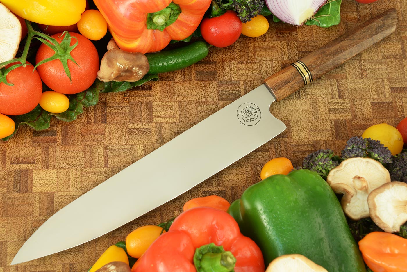 Chef's Knife (9-3/4 inches) with Mountain Ash