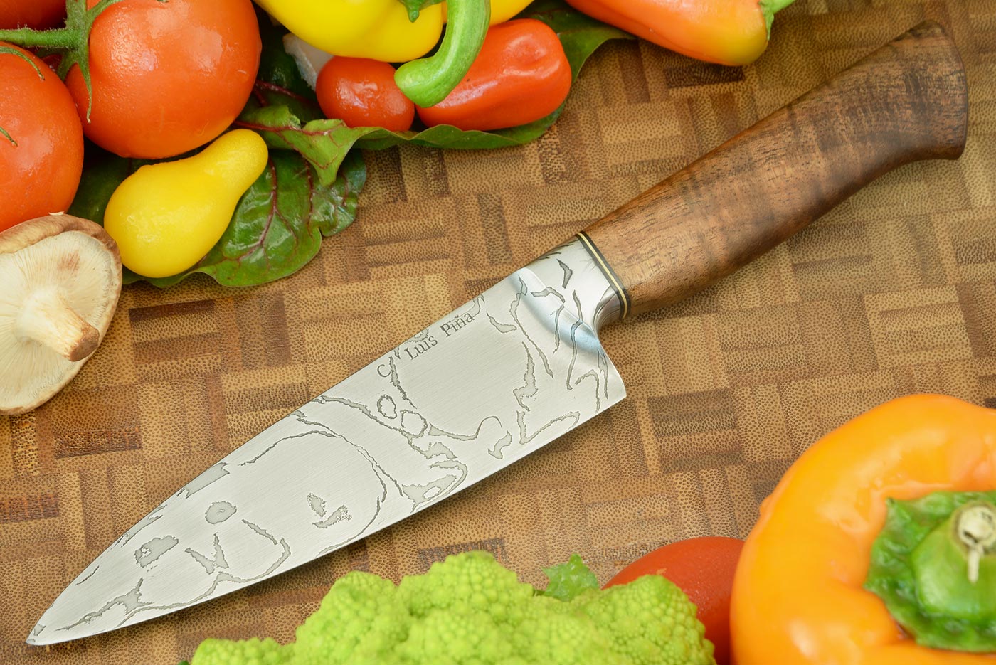 Damascus Chef's Knife (5-1/2