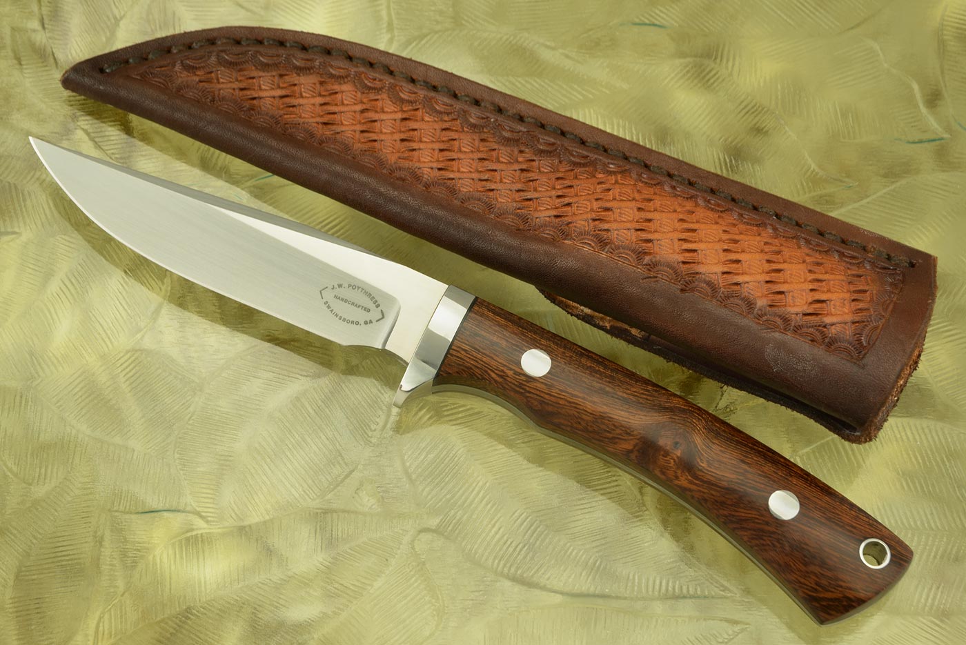 Clip Point Hunter with Ironwood