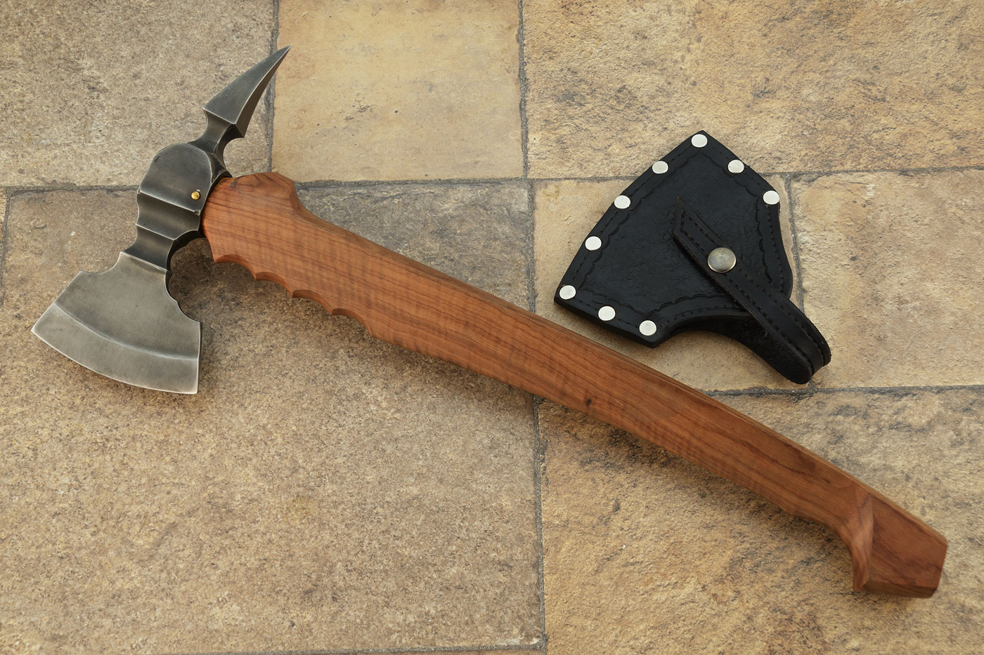 Spike Axe with Wild Olive