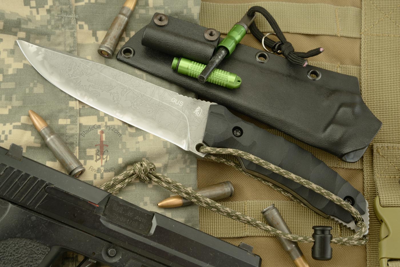 Aogita Camp and Trail Knife with Black G-10 - OUS