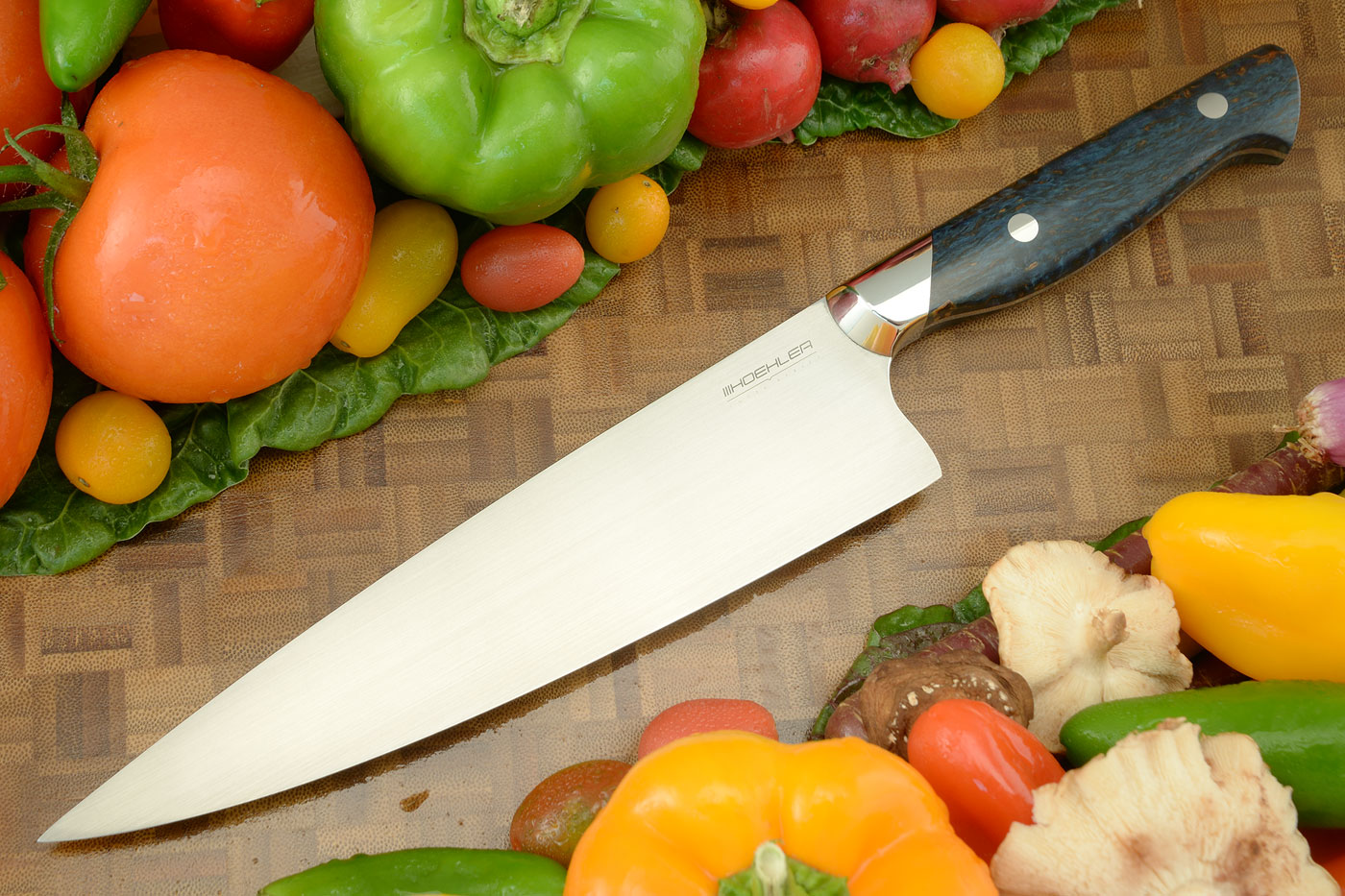 Chef's Knife (8-1/2 in) with Masur Birch