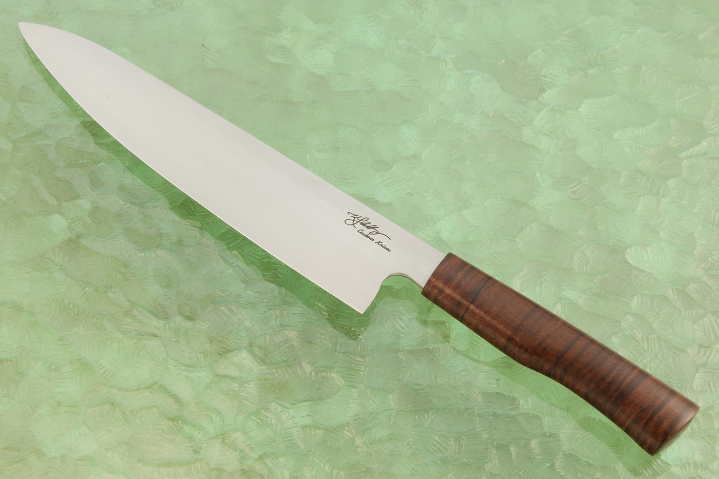 Chef's Knife with Ringed Gidgee (9-1/2 in)