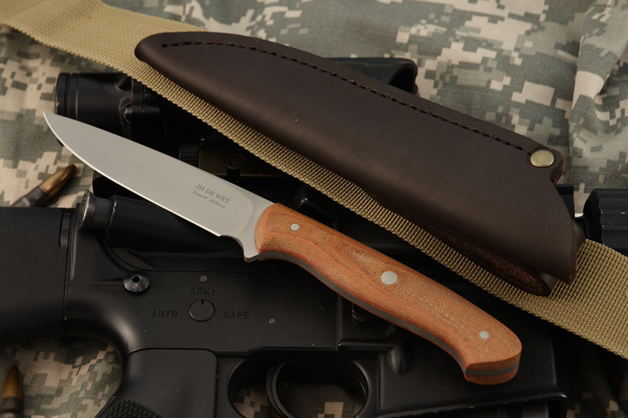 Falcon V1 with Tan Micarta