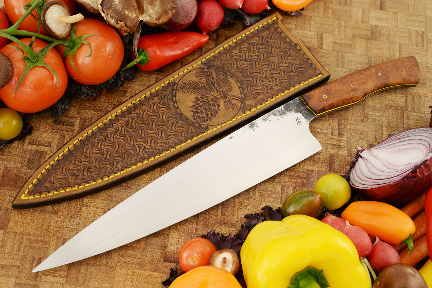 Forged Chef's Knife with Ironwood (10-3/4
