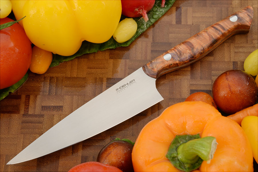 Chef's Knife (5-3/4 in.) with Maple Burl