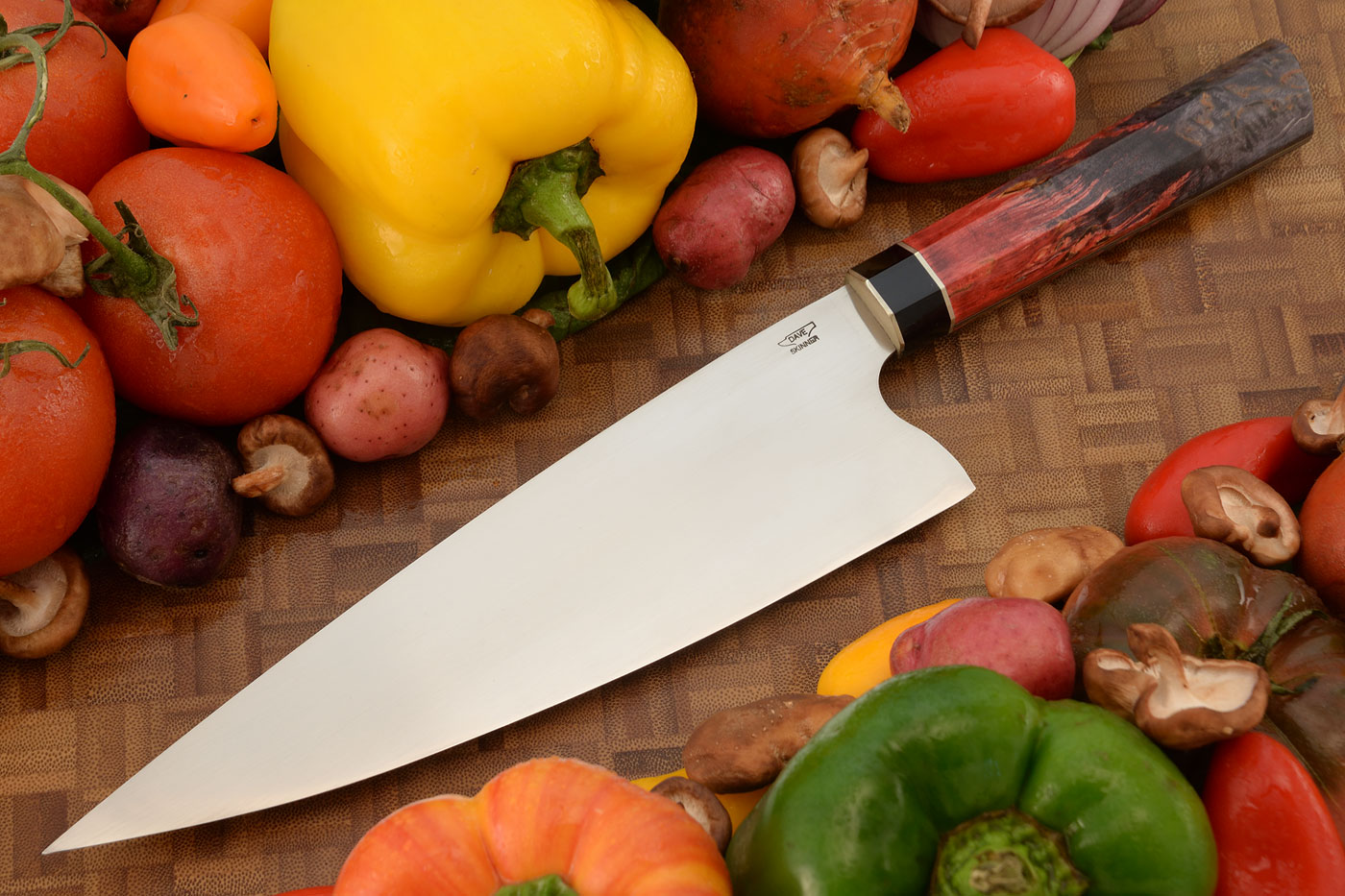Chef's Knife (8-2/3 in.) with Masur Birch and Micarta