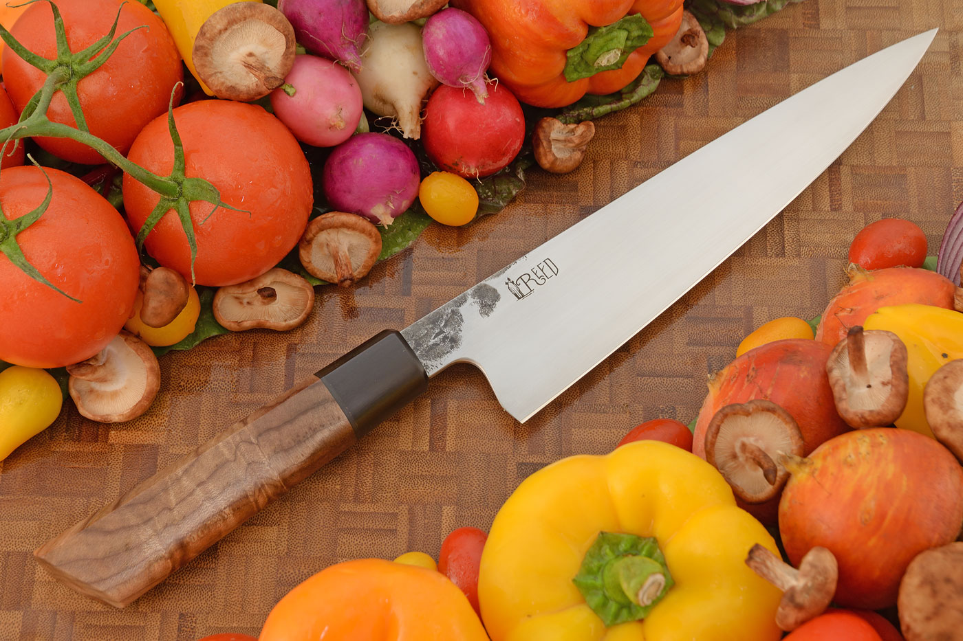 Chef's Knife with Redwood (8-1/3 inches) - 52100