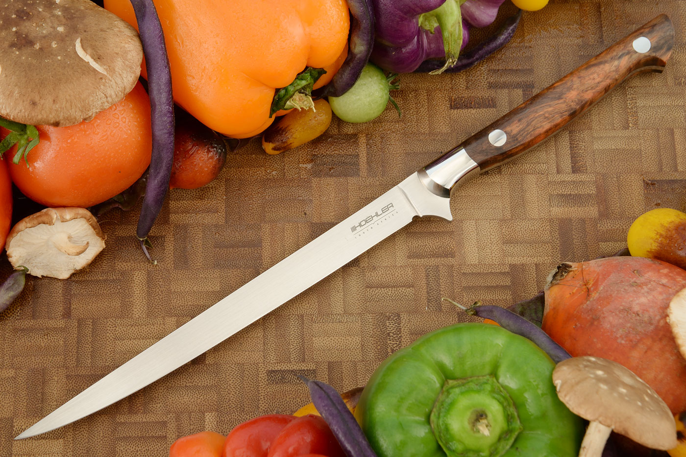 Fillet/Boning Knife (7-1/4 in.) with Masur Birch (Semi-Stiff)