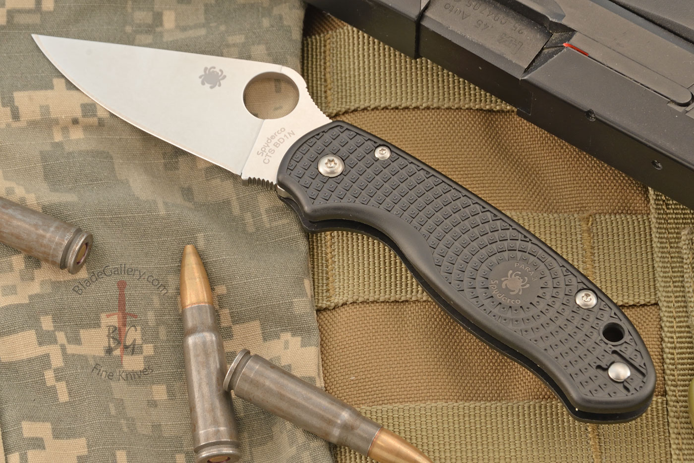 Para Military 3 with Black FRN and CTS-BD1N (C223PBK)