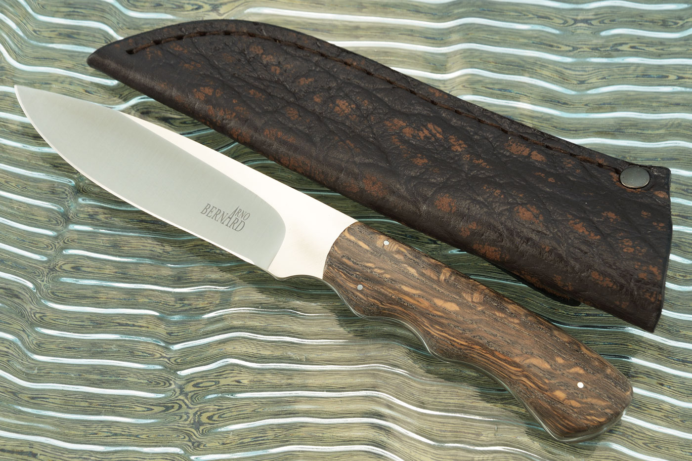 Drop Point Hunter with Bog Oak