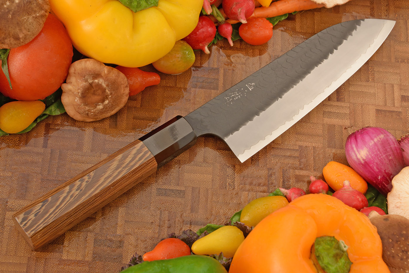 Chef's Knife (Santoku) - 7-1/8 in. (180mm) - SG2 Stainless San Mai