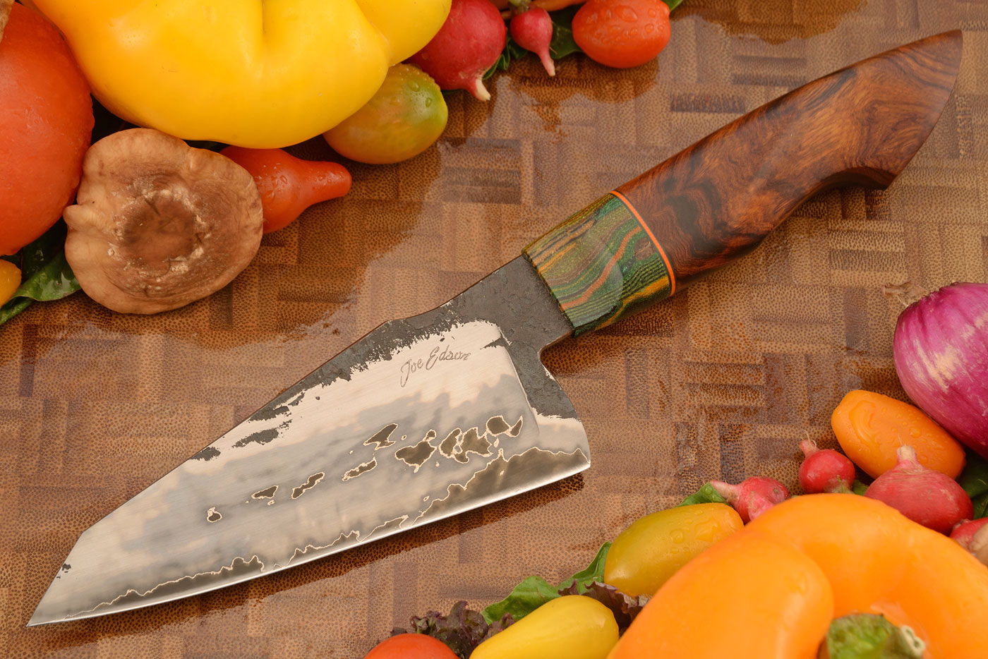 San Mai Chef's Knife (5-1/2 in) with Ironwood