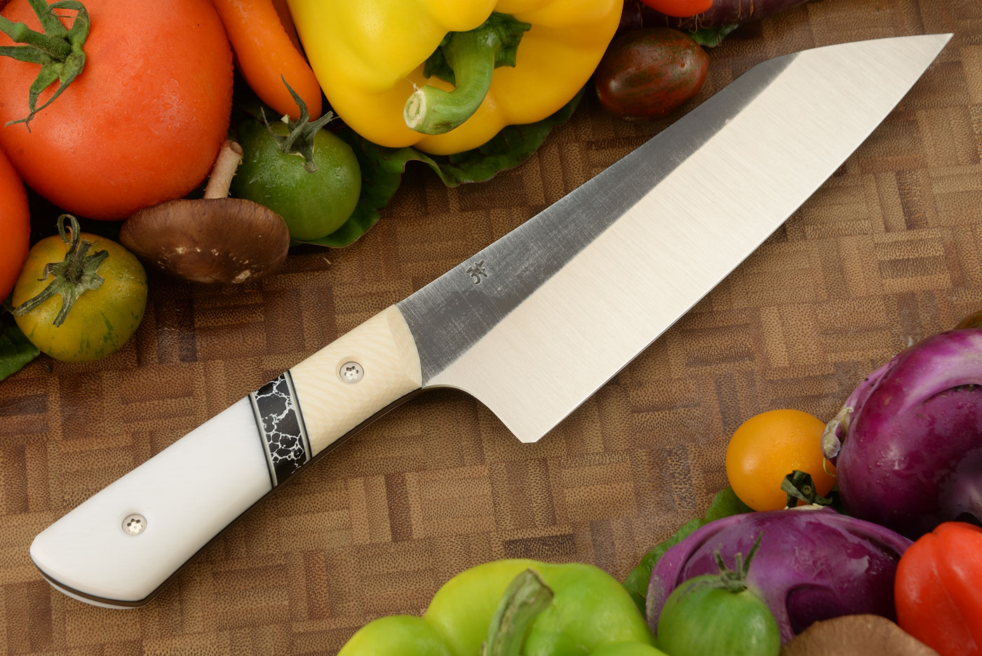 Chef's Knife (Bunka) with Juma and TruStone (7 in)