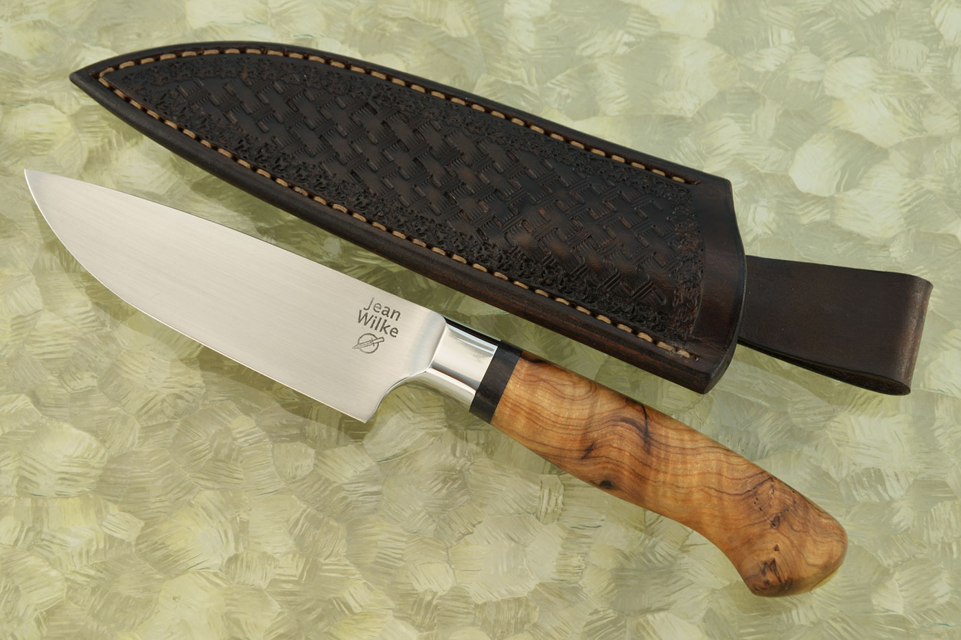Integral Utility Knife with Wild Olive
